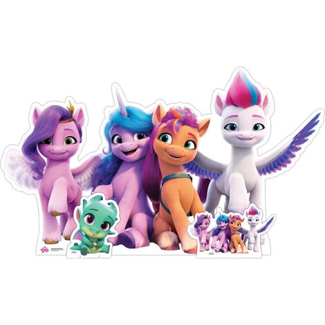 Figurine en carton – My Little Pony - Tous les Personnages - Haut 159 cm (1/5)