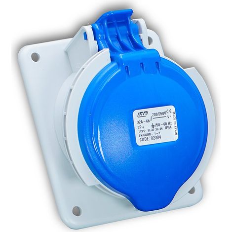 PCE 2P+T 32A 220V IP44 - Digital electric 51104