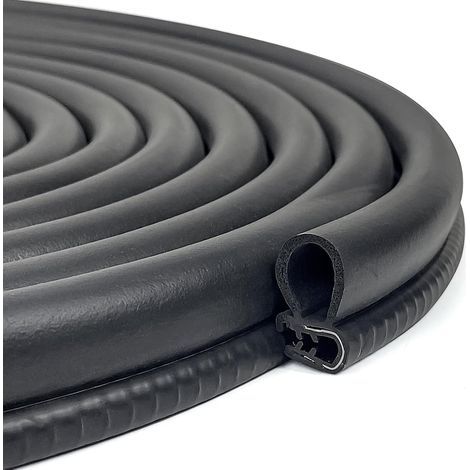 Universal 6m rubber sealing tape, weatherproof, for car doors, boat, camper van, truck and domestic installations. (1/5)
