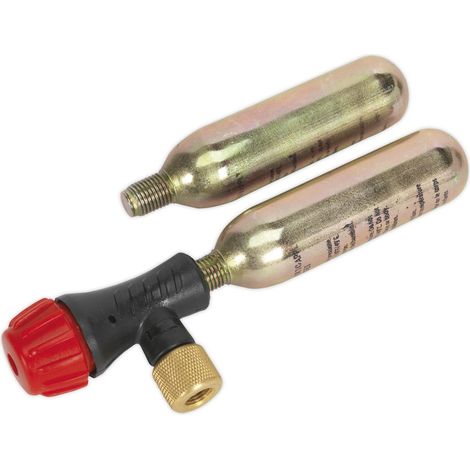 Sealey Motorcycle CO2 Emergency Tyre Inflator Kit MS087