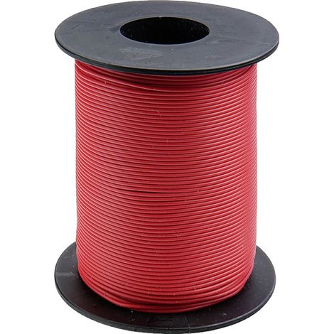 Donau Elektronik 125-S25-0 Litze 1 x 0.25 mm² Rot 25 m