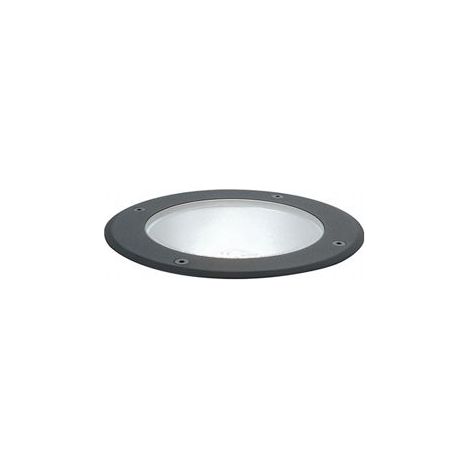 Schwarze Bodeneinbauleuchte aus Aluminiumdruckguss, bruchsicheres Glas, IP65, 40W (1/4)