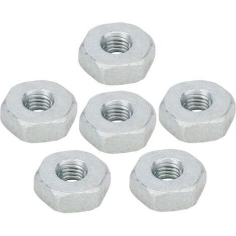 6 Pièces Écrou de Tronçonneuse pour STHIL MS170 MS180 MS171 MS181 MS230 MS250 MS251 MS360 MS380 MS390 017 018 036 038 039 Tronçonneuse 0000 955 0801 Universel Ecrou