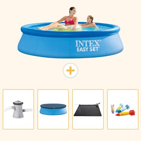 Intex Piscine Easy Set Ronde - 244x61 cm - 5-pièces  S211 (1/5)