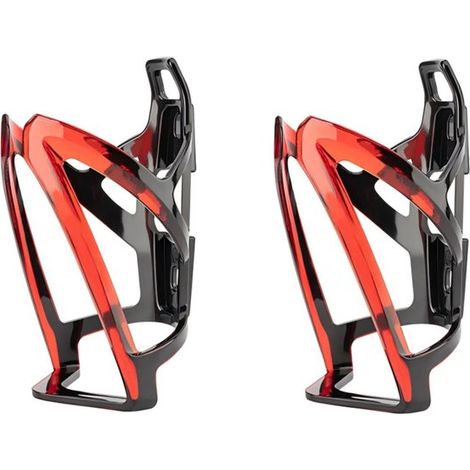 Portabotellas para bicicleta, 2 piezas, 7x13,5 cm, Portabotellas universal ligero para bicicletas de montaña y de carretera, Ligero y elegante (1/5)