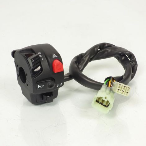 Commodo gauche Domino pour quad Yamaha 350 Raptor 2012 à 2013