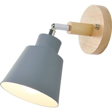 Applique ABS E27 moderne Style Europe du nord décoration suspension pour cuisine salon chevet gris sans interrupteur