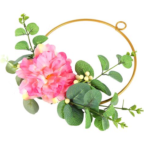 Künstlicher Blumenkranz, Brautjungfernkranz, Wand-, Innen- und Deckendekoration (SPH5638) (1/5)