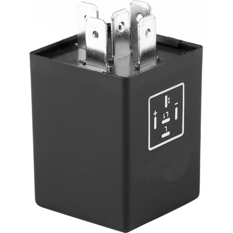 Relais clignotant 12V EP27 FL27 5 broches pour feux LED de clignotant auto - décodeur (1/5)