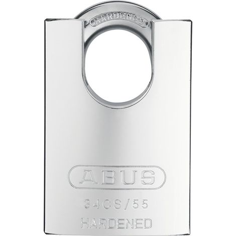 ABUS 34CS/55 Platinum Vorhangschloss Stahl, extra Bügelschutz, inkl. 2 Schlüssel (1/2)