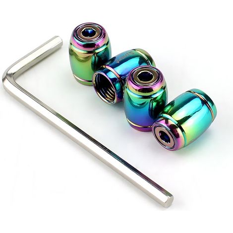 Aluminium Alloy Car Universal Tire Valve Couvre-poussière (1/5)