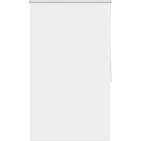 Maison Exclusive - Store enrouleur occultant 84,4 x 175 cm, largeur du tissu 80 cm, blanc