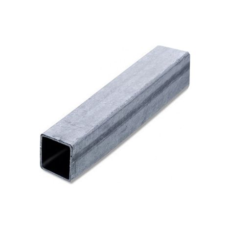 Tube de jonction droit supplémentaire - Longueur 25cm - Section 35x35mm et épaisseur 2mm - DECO FER FORGE (1/2)