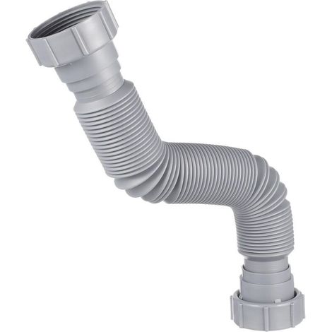 Accessoire évacuation évier：Tuyau Évier Extensible Double Drainage Pour Évier De Cuisine Accessoire De Plomberie Pour Évacuation Eau Tuyau De Drainage Flexible