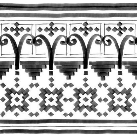 Carrelage sol / mur effet ciment motif feutré 20x20 cm VODEVIL BELLARIA 2 BORDURE(vendu par boite de 1m2) (1/5)