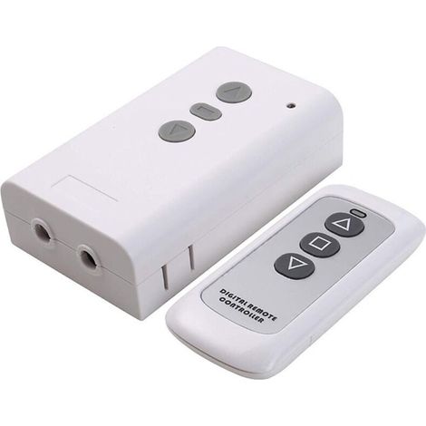 Interruttore di inversione 220V - Controller intelligente per tapparelle/porte da garage + telecomando - Compatibile con motore CA - Facile da programmare - Proprietari di casa (1/4)