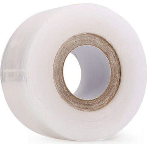 Lot de 3 rouleaux de ruban de greffage pour arbres fruitiers fournitures de pépinière outils de greffage 120 m (3 rouleaux blanc) (1/4)
