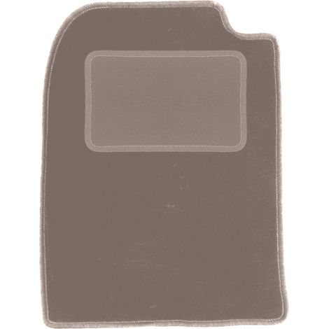 Alfombrilla de conductor beige para Ford Fusion hatchback (2002-2005) (1/5)
