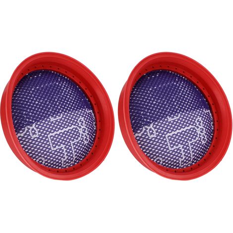 Lntyq Pièces de Robot de Balayage, Accessoires de Remplacement de Filtre HEPA pour aspirateur 2 pièces compatibles pour Dibea D18 D008Pro, Filtre pour aspirateur à Main (1/5)