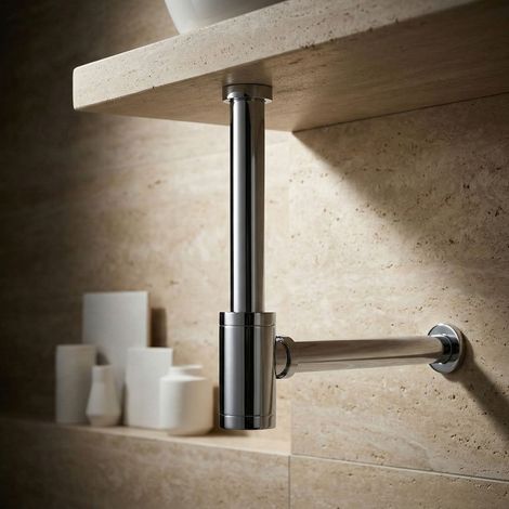 Siphon rond PaulGurkes avec système anti-odeur (1/4)