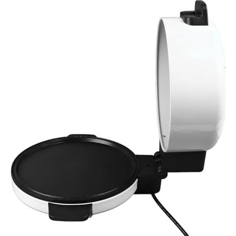 Four à Pizza électrique de 12 Pouces, Puissance 2000W, Croûte Croustillante, Comptoir de Pizza et Machine à Pain Arabe, Chauffage Rapide, Cuisson sur Pierre (Prise 220V 400W (1/5)