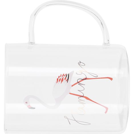 Verre à lait transparent 350ml pour café, thé et boissons, vaisselle pour maison et boutique