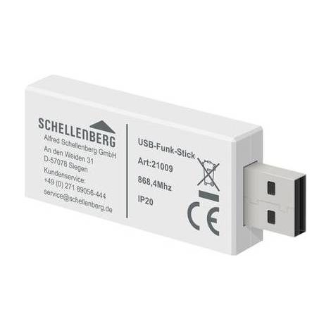 Schellenberg 21009 Bastone Wireless per la casa Intelligente, Bianco, Set di 2 Pezzi (1/5)