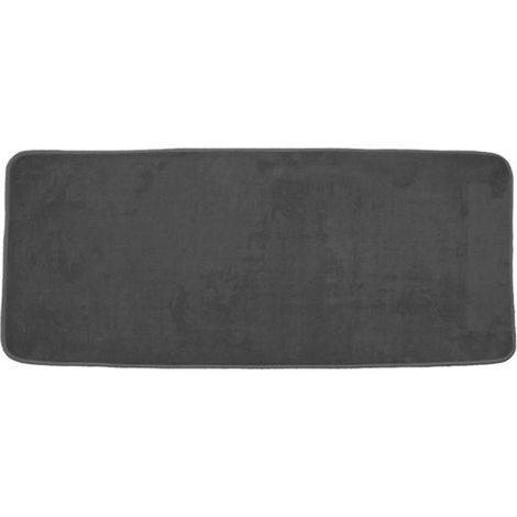 Tapis de Bain Microfibre "Vitamine" 50x120cm Anthracite (1/2)
