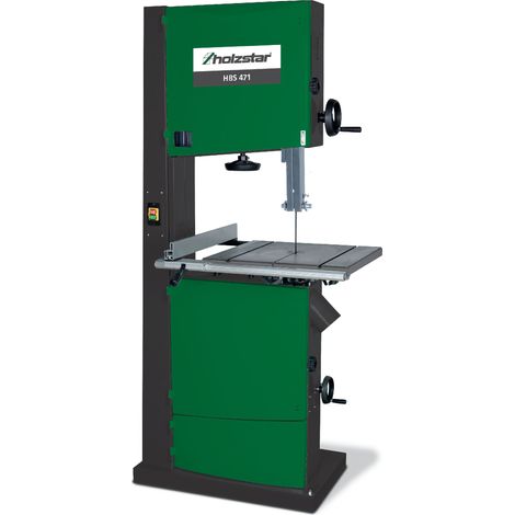 Scie à ruban verticale pour le bois cap. 285x465 mm 1,5kW 230V Holzstar HBS471 (1/3)