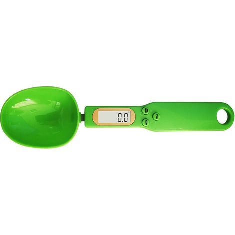 Cuillère lestée électronique balance de cuisine numérique 500g/0.1g cuillères à mesurer cuisson avec affichage Lcd vert (1/5)