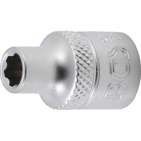 BGS Chiave a bussola Super Lock attacco quadro interno 10 mm (3/8") SW 6 mm - 2366
