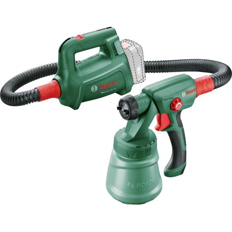 [JAMAIS UTILISE] [JAMAIS UTILISÉ] Système de pulvérisation de peinture sur batterie Bosch EasySpray 18V-100 (sans batterie, système 18 volts, pour peintures et lasures, débit 0-100 ml/min)