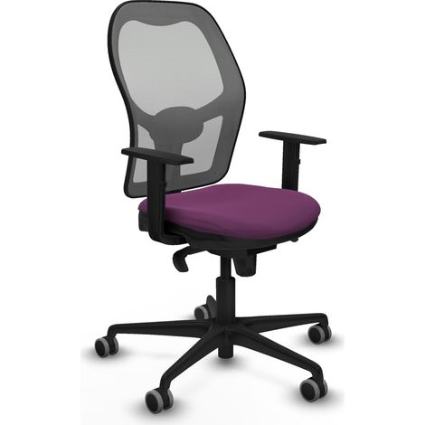 Sedia da ufficio ergonomica Jorquera viola di Piqueras-y-crespo (1/5)