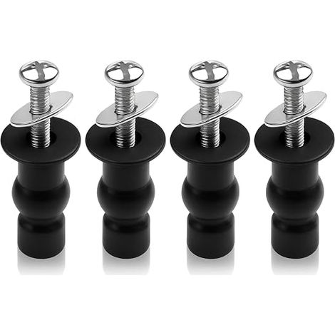 1 Pièce, Kit de Remplacement de Vis pour Siège de Toilette, en Caoutchouc, pour Fixation, Salle de Bain (1/5)