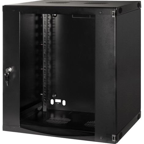 LOGILINK 19" Wandgehäuse W12F64B, einteilig, 12 HE, dunkelgrau (1/5)