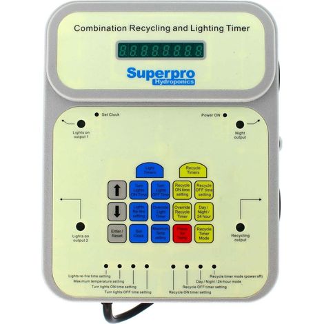 Minuteur de recyclage et d'éclairage CRL-1 - SUPERPRO (1/4)