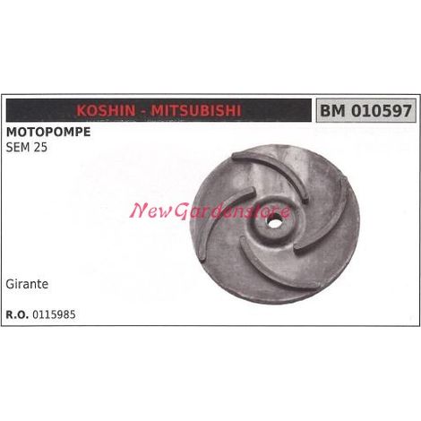 Girante KOSHIN motopompa SEM 25 010597