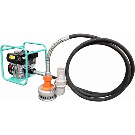 Kit Groupe GE5LH + WSP 3 LB - 6M avec raccord CAMLOCK + Kit tuyau 10M + tourillon - IMER - 050211MGP02
