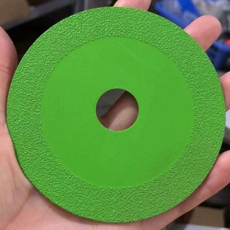 lame de scie à verre Disque de en verre, 100mm, roue de en diamant, lame de scie pour sèche et humide pour bricolage scie (1/4)