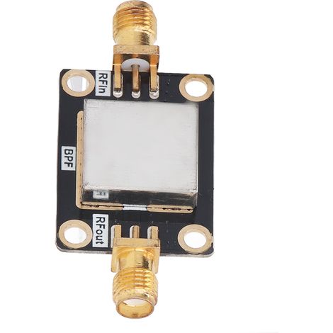 Filtre passe-bande 50 ohms à faible perte d'insertion pour radioamateur SDR avec interface SMA (1/5)