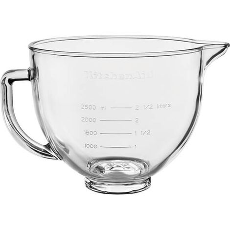 KitchenAid New Design 4.8L Glass Bowl