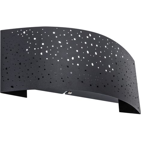 Lámpara de pared decorativa LED Migo 5W 4000K 400lm negra Ideus 03286 (1/2)