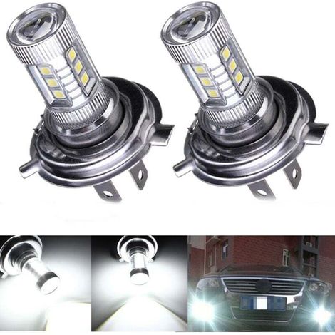 2pcs H4 80W Automotive LED Replacement Ampoule LED Ampoule Light Kit Super Luminous , Ultra Bright Car Headlight Bulbs (1/4)