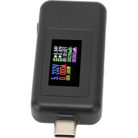 Testeur USB avec Affichage IPS HD, Détection en Temps Réel, Haute Précision et Fonction d'Arrêt (1/5)