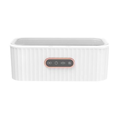 Nettoyeur de bijoux, nettoyage rapide à 360° par ultrasons, 4 modes de nettoyage, réduction des chocs et du bruit pour lunettes, boucles d'oreilles, montres et peignes