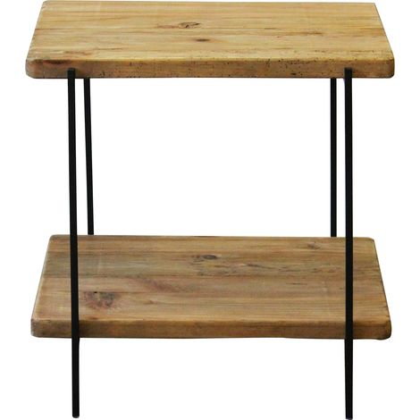 ASPASIA - tavolino da salotto in legno massiccio (1/4)