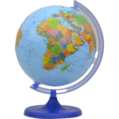 Politischer Globus 22 cm