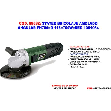 Smerigliatrice angolare Stayer DIY FH700 C 115700W1001964