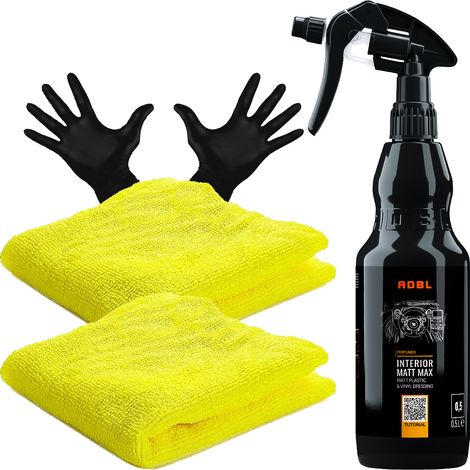 Adbl interior matt MAX 500ML, producto de acabado mate para plásticos del interior del habitáculo. (1/5)