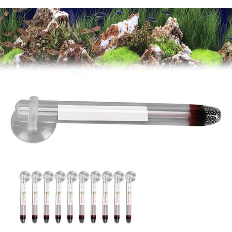 Thermomètre Aquarium pour Poissons Tropicaux - 10 Pièces par Paquet avec Protection Bulles - Idéal pour Mesurer la Température de l'Eau dans les Aquariophiles-AUTRES (1/5)